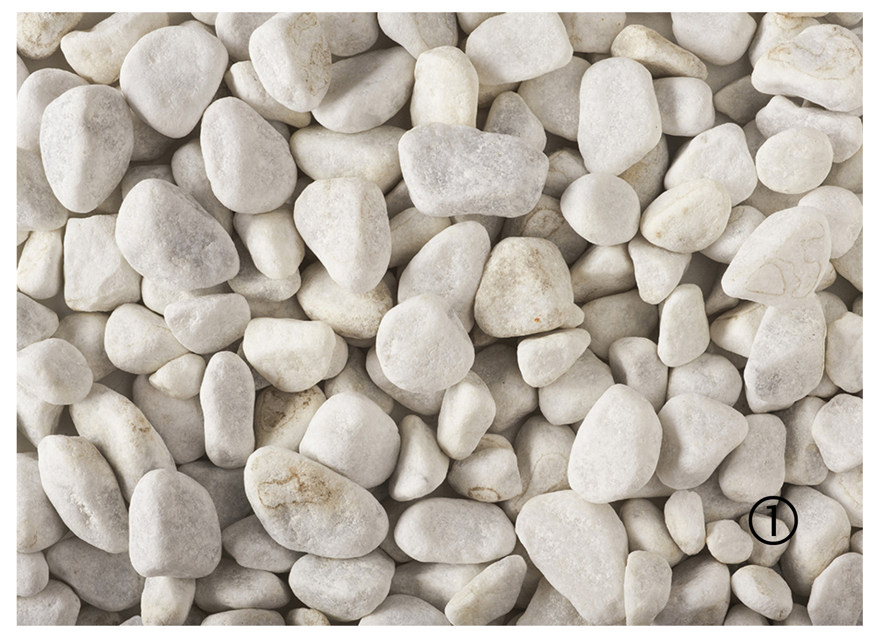 CARRARA 7/15MM ROND VERPAKT