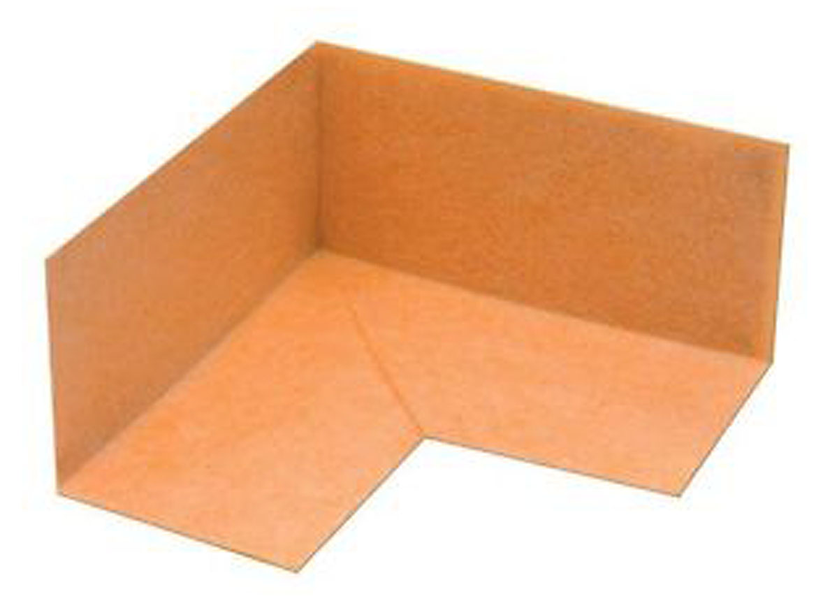 SCHLUTER ELEMENTS PREFORMES ANGLE RENTRANT 90° (2 PIECES)