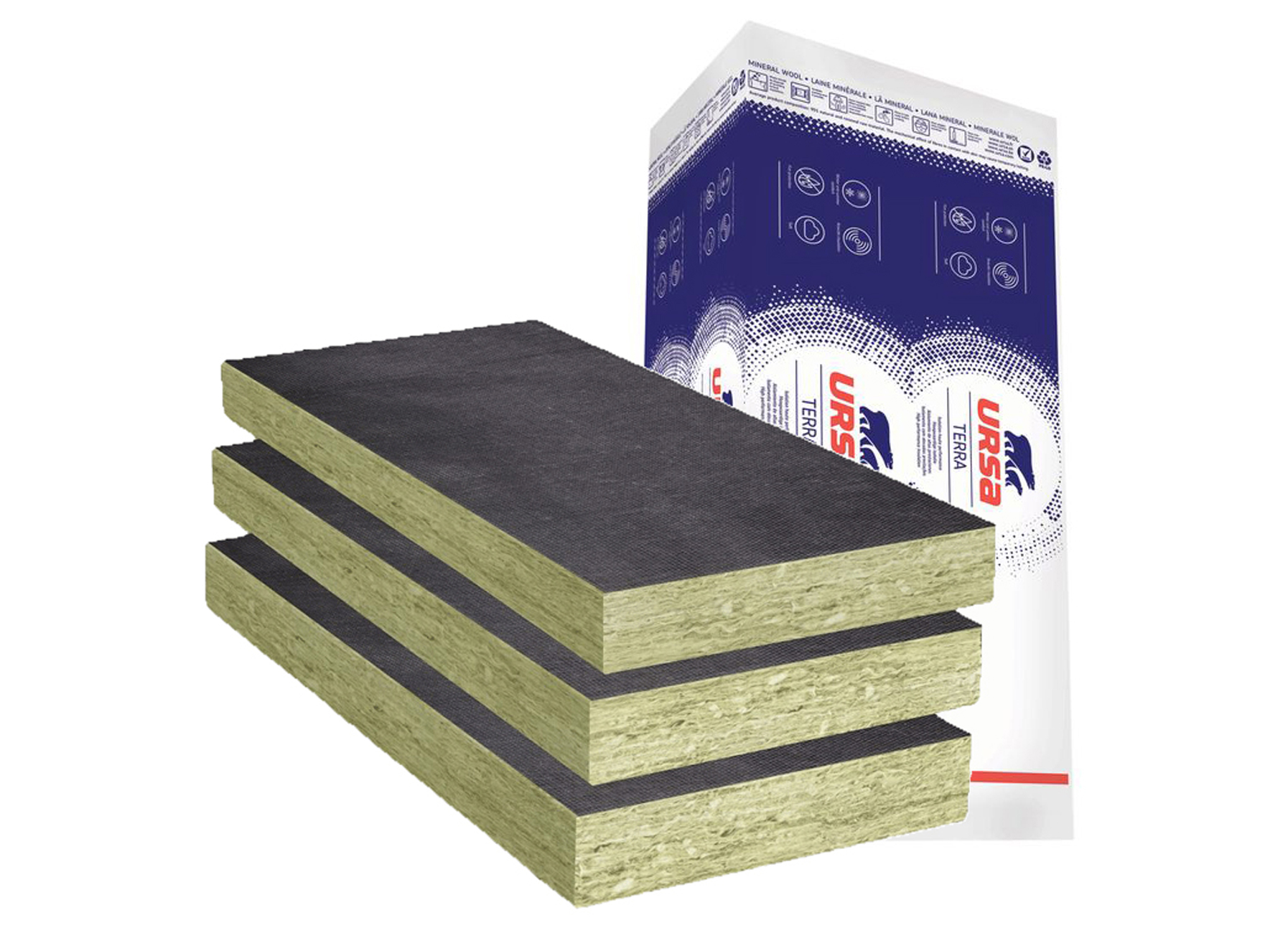 URSA TERRA WALLTEC BLACK 32 1350/600 100MM