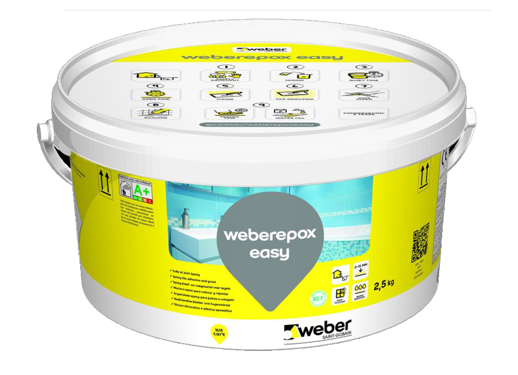 WEBER.EPOXY EASY CEMENT 2.5KG