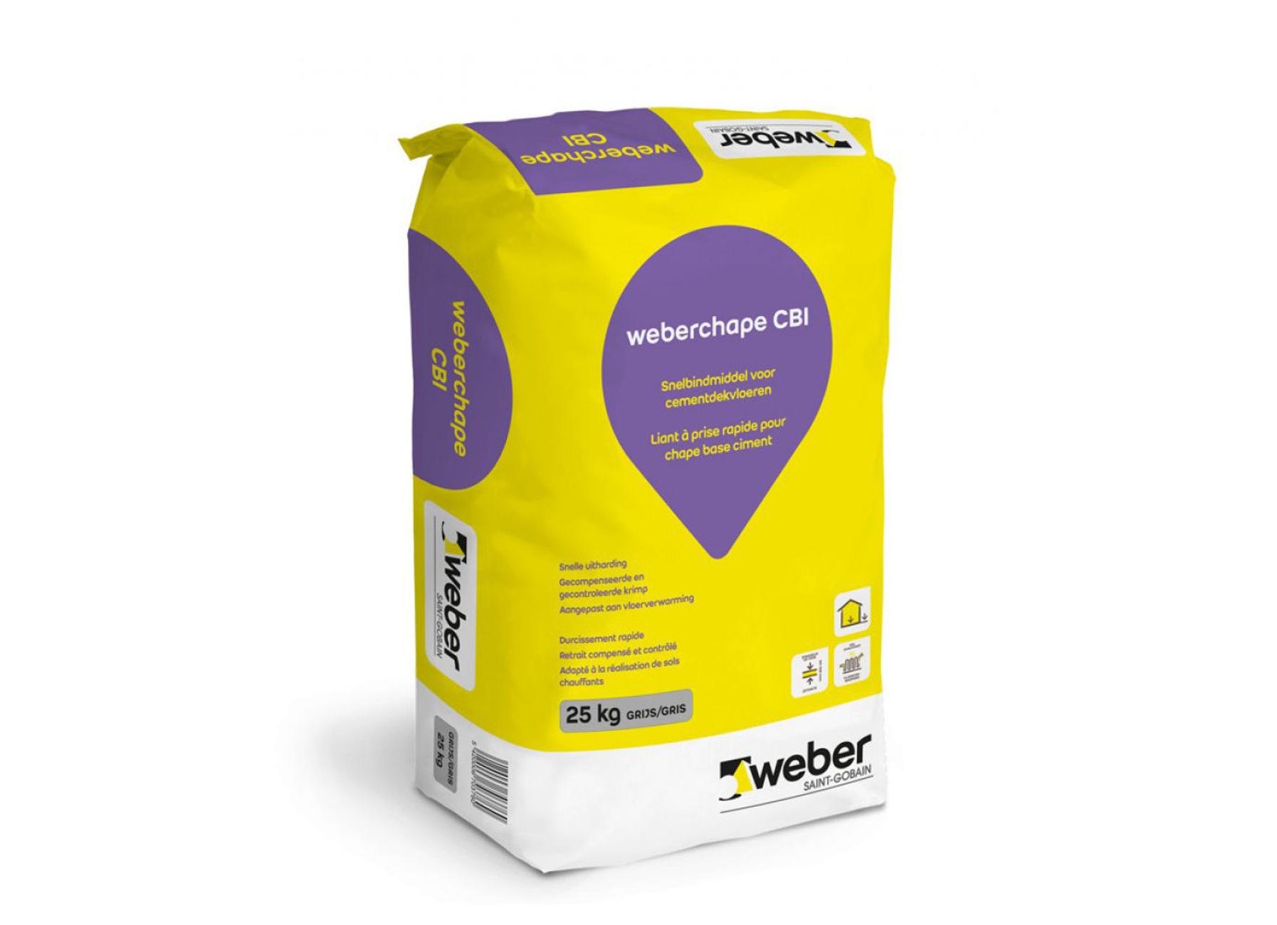 WEBER.CHAPE CBI GRIS 25KG