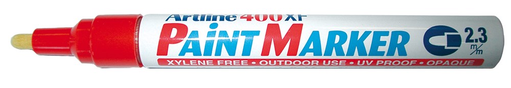 Paint Marker 400 XF - ROUGE