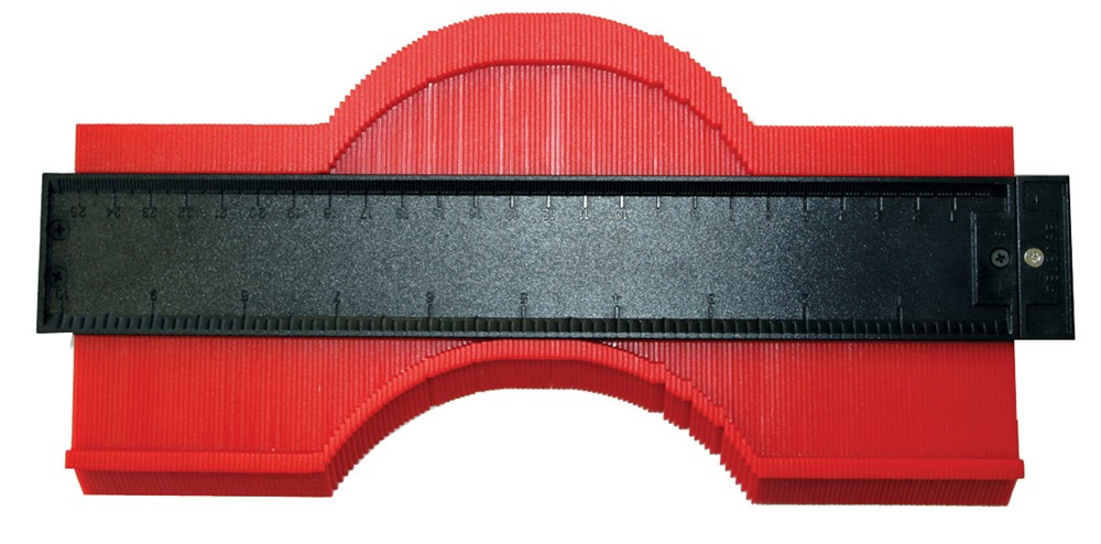 Uitzetsjabloon tegels 250 mm