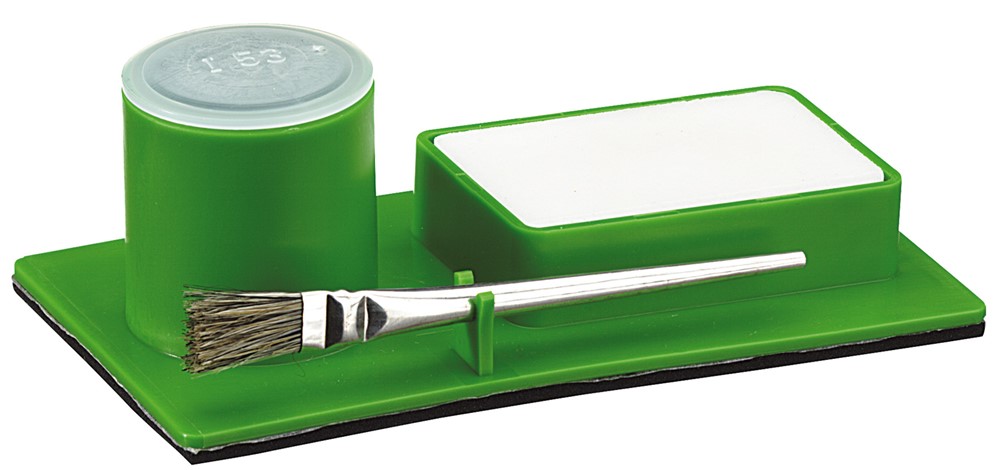 Soldeerset met zoutsteen en penseel LOT MAX