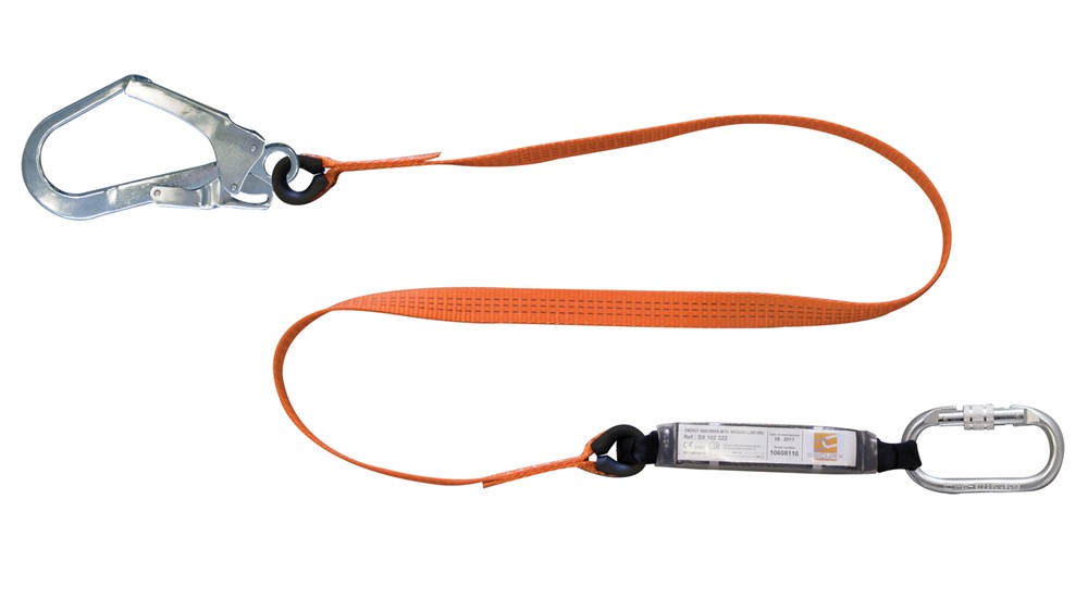 Longe avec absorbeur de choc PA + 1 x SH10/SH15 - 2 m