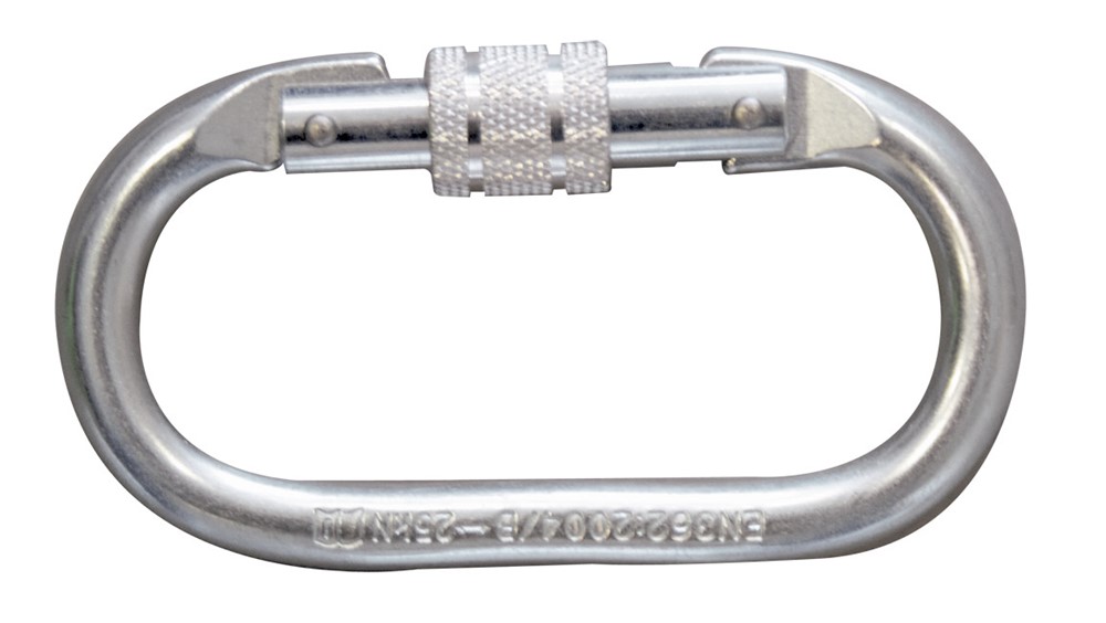 Karabijnhaak SH10 - STAAL - opening 18 mm